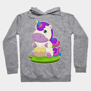 Unicorn Musician Drum Music Hoodie